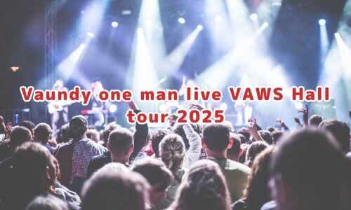 Vaundy one man live VAWS Hall tour 2025