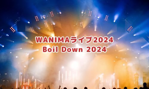 WANIMAライブ2024「Boil Down 2024」