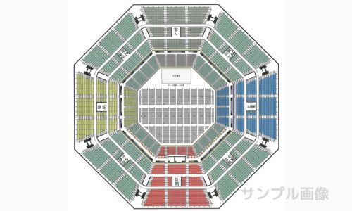 日本武道館座席表